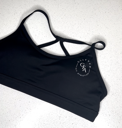 Midnight Bloom - Sports Bra